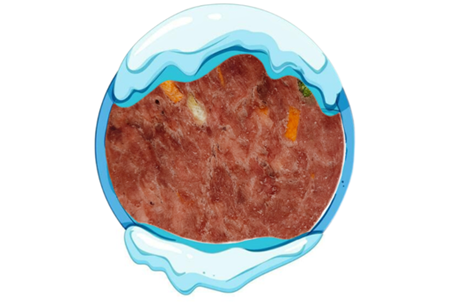 МЯСО, СУБПРОДУКТЫ И ОВОЩИ СМЕШИВАЮТСЯ